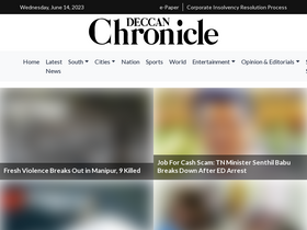 'deccanchronicle.com' screenshot