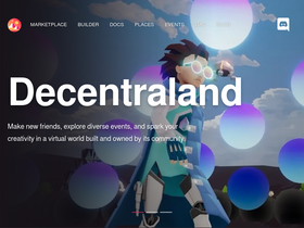 'decentraland.org' screenshot