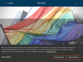 'dechert.com' screenshot