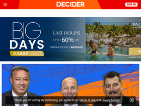 'decider.com' screenshot
