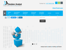 'decisionanalyst.com' screenshot