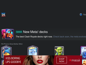 'deckshop.pro' screenshot