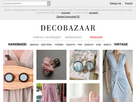 'decobazaar.com' screenshot