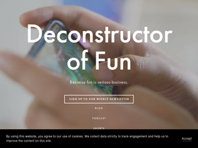 'deconstructoroffun.com' screenshot