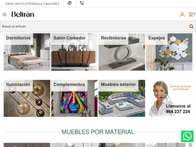 'decoracionbeltran.com' screenshot
