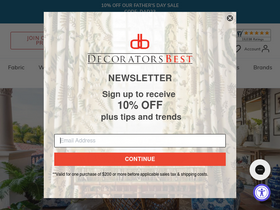 'decoratorsbest.com' screenshot