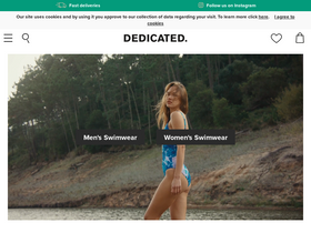 'dedicatedbrand.com' screenshot