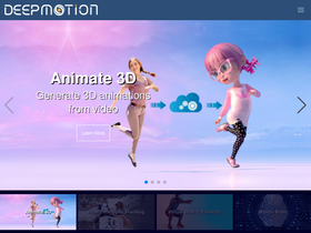 'deepmotion.com' screenshot