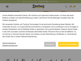 'deerberg.de' screenshot