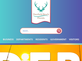 'deerfield-beach.com' screenshot
