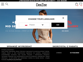 'deezee.pl' screenshot