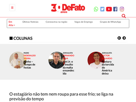 'defatoonline.com.br' screenshot
