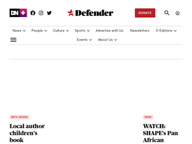 'defendernetwork.com' screenshot