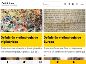 'definiciona.com' screenshot