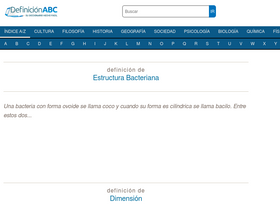 'definicionabc.com' screenshot