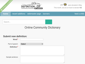 'definition-of.com' screenshot