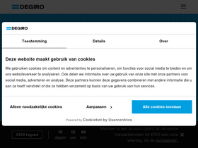 'degiro.nl' screenshot