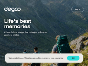 'degoo.com' screenshot