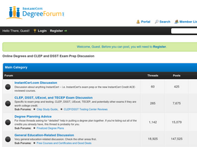 'degreeforum.net' screenshot