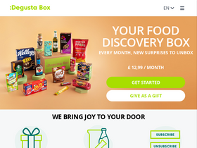 'degustabox.com' screenshot