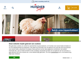 'dehuisdiersuper.nl' screenshot