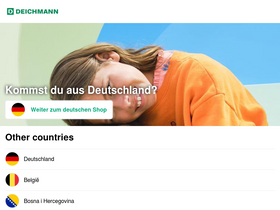 'deichmann.com' screenshot