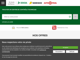 'dekra-norisko.fr' screenshot