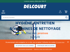 'delcourt.fr' screenshot