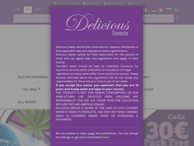 'deliciousseeds.com' screenshot