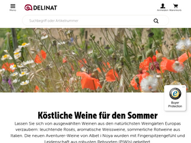 'delinat.com' screenshot
