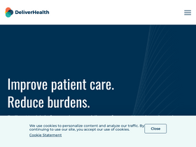 'deliverhealth.com' screenshot