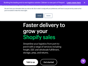 'deliverr.com' screenshot
