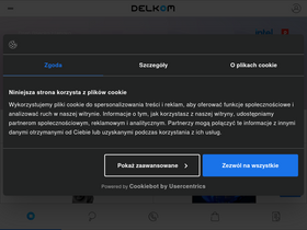 'delkom.pl' screenshot