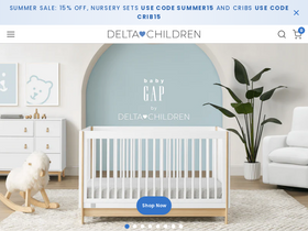 'deltachildren.com' screenshot