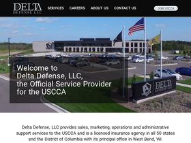 'deltadefense.com' screenshot