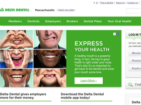 'deltadentalma.com' screenshot