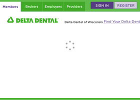 'deltadentalwi.com' screenshot