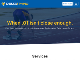 'deltatiming.com' screenshot