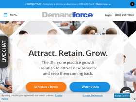 'demandforce.com' screenshot