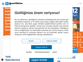 'demirdokum.com.tr' screenshot