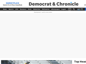 'democratandchronicle.com' screenshot