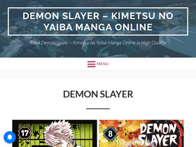 'demon-slayer-chapters.com' screenshot