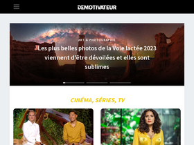 'demotivateur.fr' screenshot