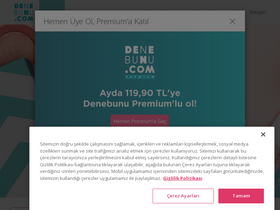 'denebunu.com' screenshot