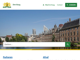 'denhaag.nl' screenshot