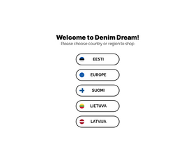 'denimdream.com' screenshot