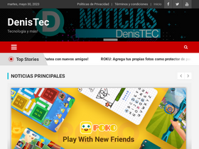 'denistec.com' screenshot