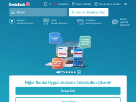 'denizbank.com' screenshot