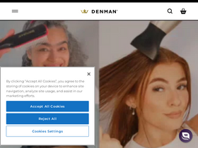 'denmanbrushus.com' screenshot