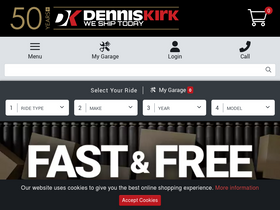 'denniskirk.com' screenshot